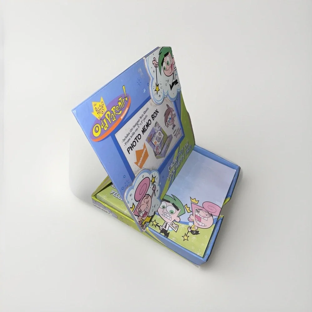Vtg Nickelodeon‎ The Fairly Odd Parents Photo Memo Box Note Sheets